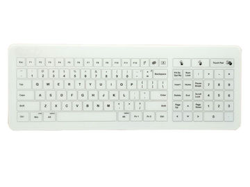 Teclado inalámbrico de la suave al tacto médica capacitiva, tipo teclado del tacto del recinto IP67 del ABS