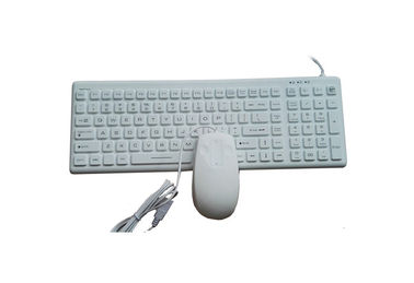 Material combinado magnético del ratón médico/industrial IP68 Siicone del teclado
