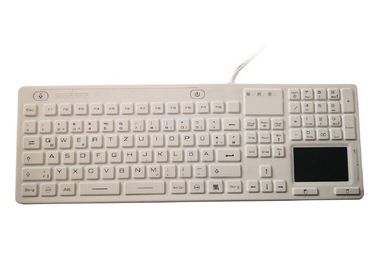 Teclado reservado ligero azul del tacto, teclado de cristal de la pantalla táctil de 12 llaves del FN