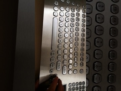 IP65 industrial keyboard with mini key