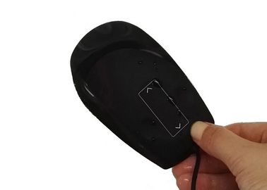 Material médico del silicio del ratón del ordenador del tacto robusto con el aislamiento de la cubierta del USB